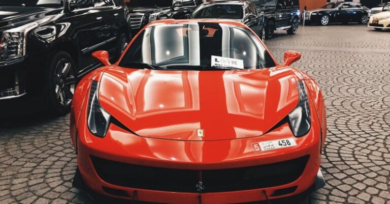 Cars - Red Ferrari